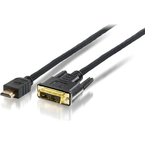 Equip 119325 Videokabel-Adapter 5 m HDMI DVI-D Schwarz
