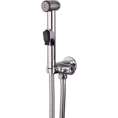 PaulGurkes Bidet-Brause Set mit Wandhalterung und Absperrventil