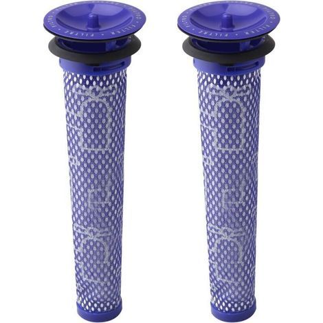 Pack de 2 pré-filtres de rechange compatibles Dyson DC58 DC59 V6 V7 V8 – référence 965661-01 (1/4)