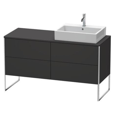Duravit XSquare Meuble sous-lavabo sur console au sol, 4 tiroirs,