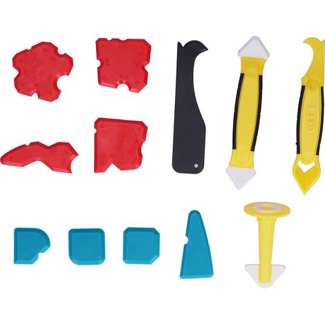 Outil de remplacement pour colle, pelle, raclette en silicone, plaque, calfeutrage d'angle, scellement de sol.