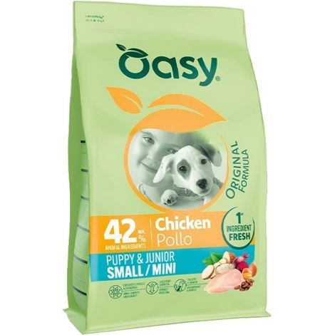 Oasy Original Formula Cane Small Mini Puppy Pollo 2Kg
