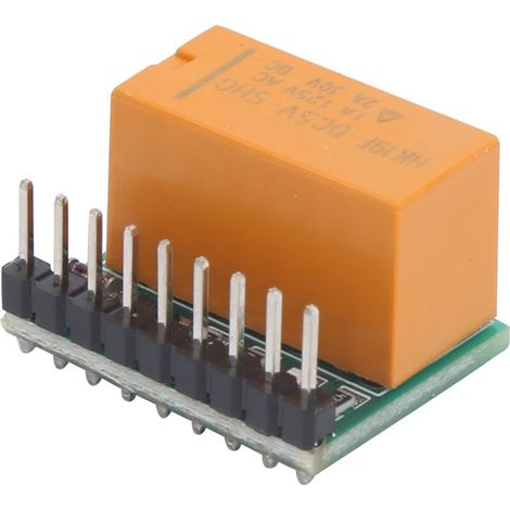 Module de relais double pôle DPDT Ultra petit, réglage automatique DR21A01 (DC5V) (1/5)
