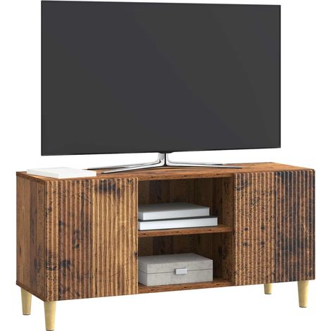 Maison Exclusive - TV-Schränk Altholz 102 x 34,5 x 50 cm Holzwerk