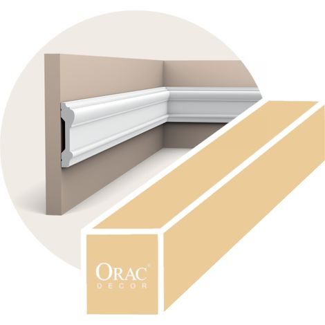 Paquete de 4 metros Riel de silla clásico y elegante P9010