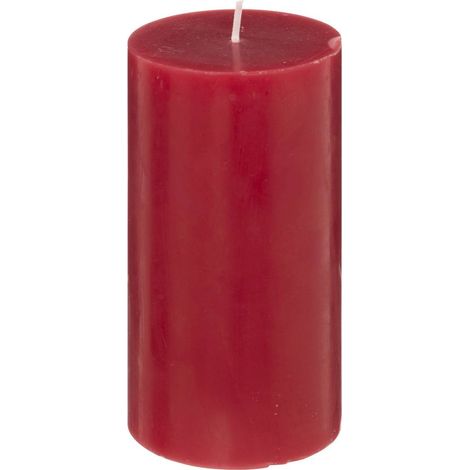Kerze - rot - 395 g (1/4)