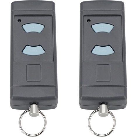Set mit 2 Ersatz-Garagentoröffner-Handsendern mit blauer Taste, 868 MHz, für HORMANN HSE2-868, HSM4-868, HSE4-868, kompatibel mit Tubauto HSM4-868, HS4-868 (1/5)