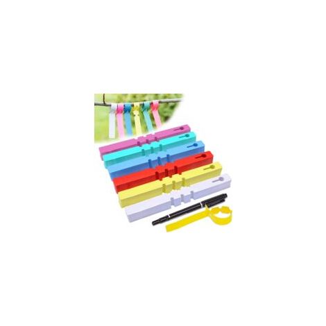 300 etichette per piante da giardino, etichette per alberi da frutto, etichette per piantine, etichette da giardinaggio in plastica colorata, marcatori da giardino, etichette riutilizzabili per orto,