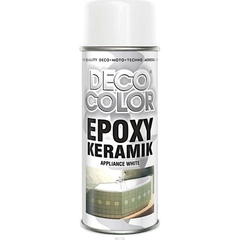 Peinture époxy colorée Deco Kermik pour baignoires 9016 400 ml