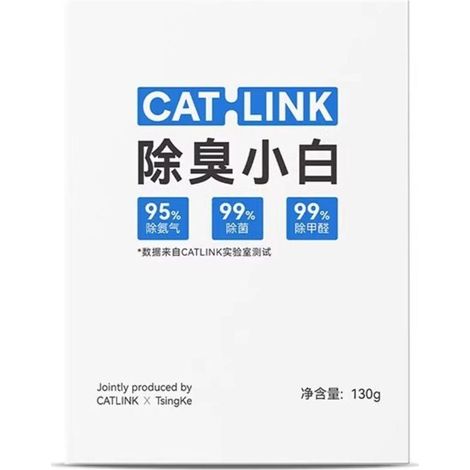 1 Packung CATLINK Xiaobai Spezial-Deodorant-Gel. Xiaobai Deodorant ist für Xiaobai Katzenstreu geeignet. (1/5)