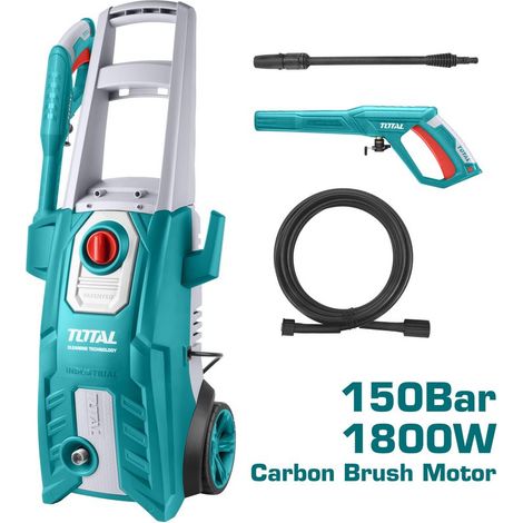 IDROPULITRICE ELETTRICA 150bar 1800W COMPLETA TOTAL