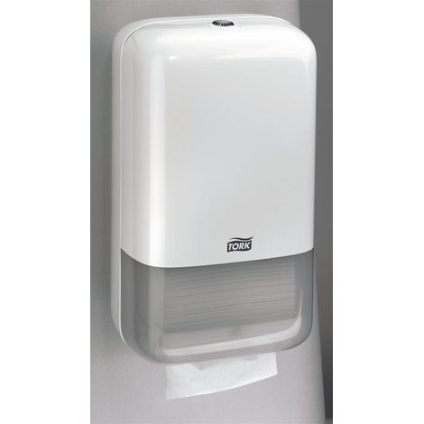 Dispensador de papel higiénico sca Tork 556000 blanco plástico
