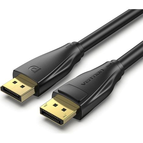 Cable DisplayPort 1.4 8K Vention HCDBL/ DisplayPort Macho - DisplayPort Macho/ 10m/ Negro