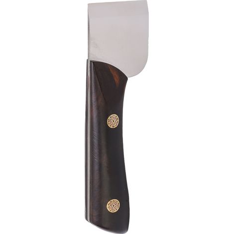 Lederschälmesser mit flacher Klinge und ergonomischem Griff für DIY-Lederarbeiten (1/5)