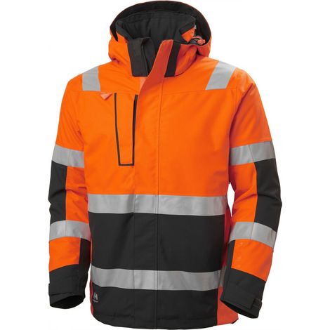 Helly Hansen Winterjacke ALNA, warnorange/ebony, Gr. 2XL (1/5)