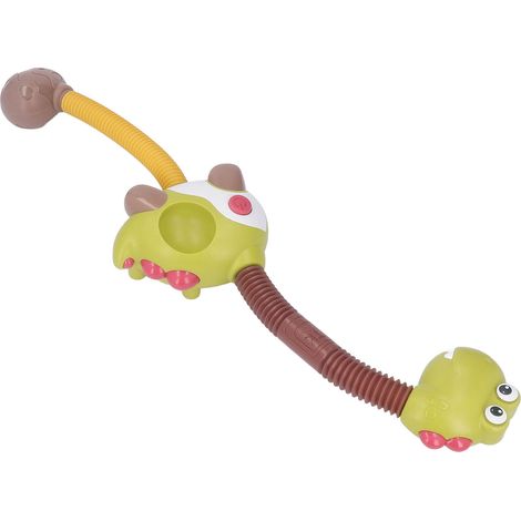 Jouet de bain dinosaure sans BPA, tuyau de douche dinosaure rotatif à 360° avec circulation automatique d'eau (1/5)