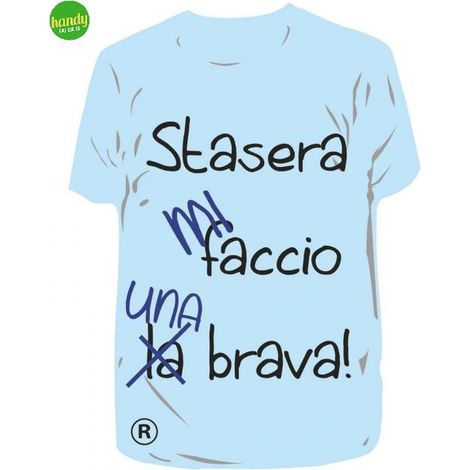 Profumatore T-Shirt Ototop Stasera mi faccio