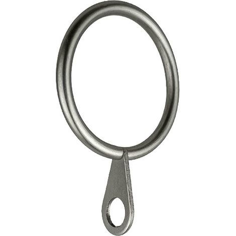 ANELLO PER SCORRITENDA col. avorio oro - Ø 12 mm cf. 6 pz