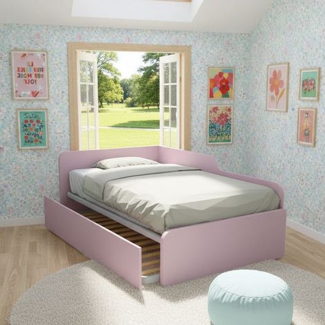 Divano letto piazza e mezza 120x190 con spalliera e secondo letto estraibile - Cipriaf3c4ff