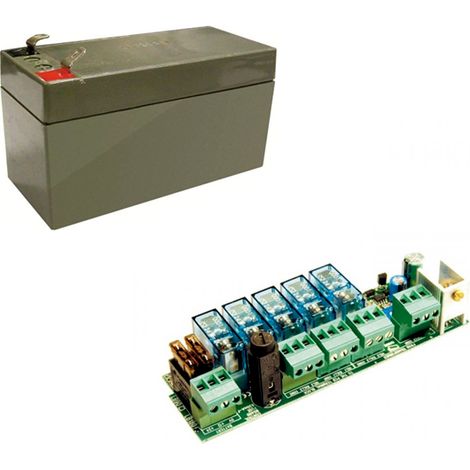 PACK Batterie de secours PNP1212 avec sa carte électronique LB90 CAME