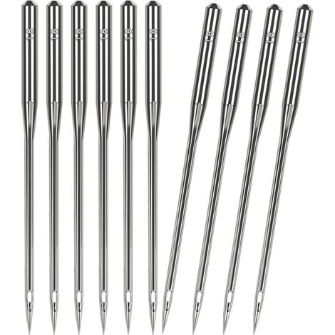 50 Aiguilles Universelles pour Machine à Coudre 110/18, Couture Quilting Domestique Robuste (1/4)