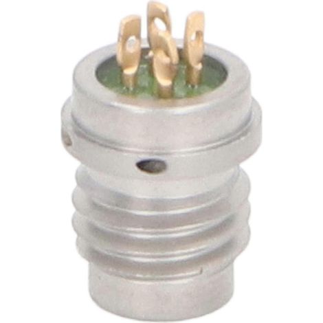 Luftfahrt-Einbaustecker aus Aluminiumlegierung, 4-polig, Stecker