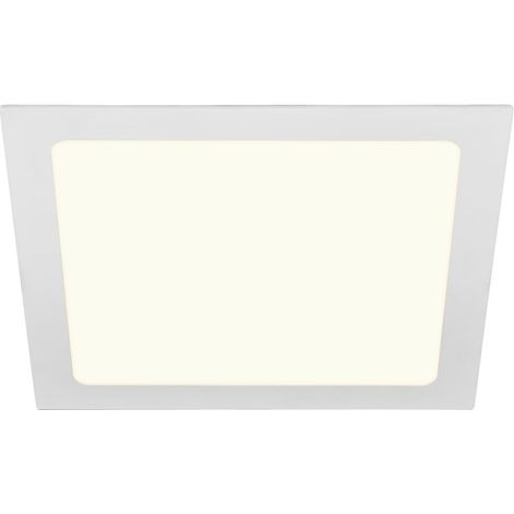 Spot LED encastrable - aluminium blanc - 4000 K - 13 W - 1240 lm (1/4)