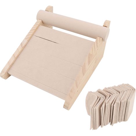 Porte-bracelets en bois grande capacité, présentoir à bijoux pour rangement ordonné à domicile et magasins de détail. (1/5)