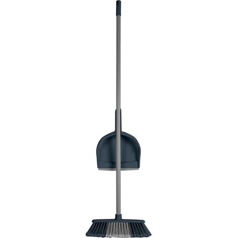 Ensemble pelle et brosse à manche long "Palio" - Bleu foncé - L 29 x P 5 x H 120 cm - Livraison gratuite (1/2)