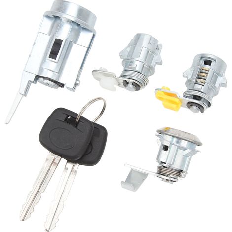 Zündschloss-Türschloss-Set D2191608 Zündschloss-Set mit 2 Schlüsseln für Hilux LN80 LN85 LN90 LN105 LN108 (1/5)