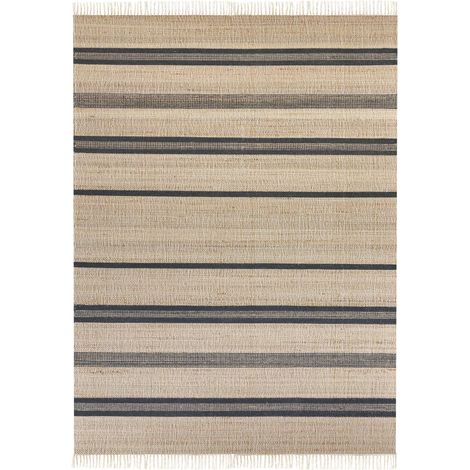 Rug TALPUR Graphite Grey 160 x 230 cm Jute (1/5)