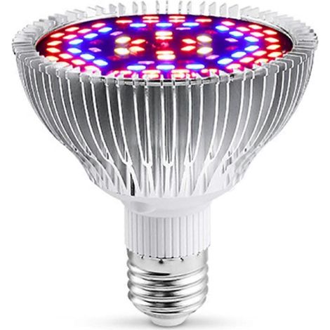 Lampe LED horticole, lampe de croissance pour plantes, ampoule LED à spectre complet pour serres et intérieurs (1/3)