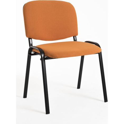 Sillas de escritorio - Pack 4 Sillas Ofis - Naranja (1/5)