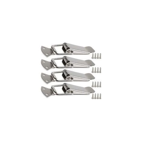 Fermoir de tension en acier inoxydable avec vis, fermoir à levier de 56 mm, loquet à ressort à bascule, clip de serrage, fermeture de boîte, capuchon de verrouillage pour boîte à outils (1/5)