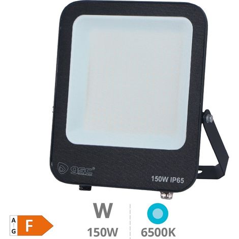 Santadi 150W 6500K IP65 Schwarzer LED-Aluminiumprojektor