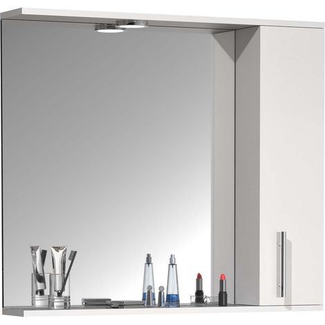 Armoire miroir Bad Spiegel Lisalo XL 71x75x14 - VCM (1/4)