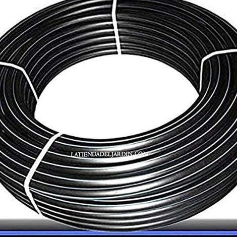 Tubo irrigazione 20mm PN10 in polietile ad alta desità PE100, rotolo da 200 metri, adatta all'uso acqua potabile