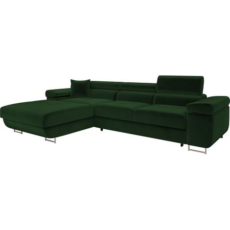 Sofá rinconero Comfivo Vinetum II, Polo 889, Función de descanso, Almacenaje, 280x170x70cm, 0 (1/5)