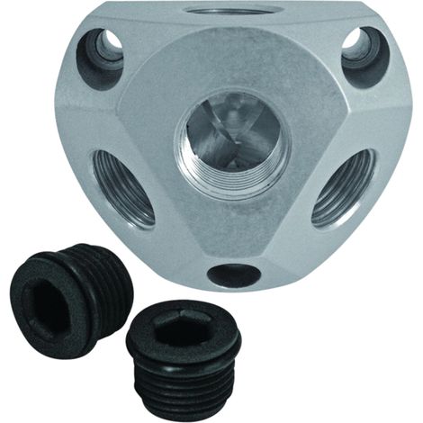 Presa di distribuzione dell'aria in alluminio da 1/2"