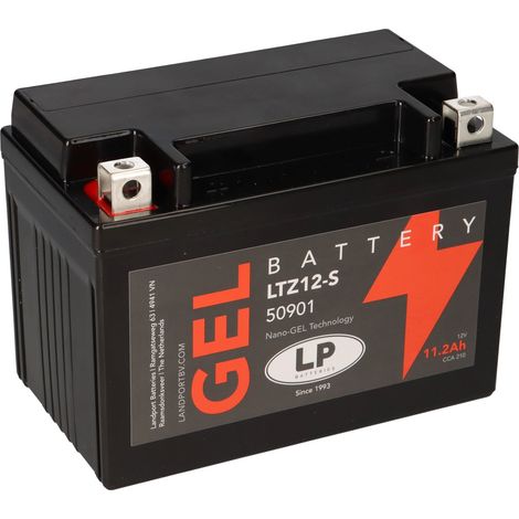 Batterie 12V 11,2Ah für Motorrad Startbatterie MG LTZ12-S