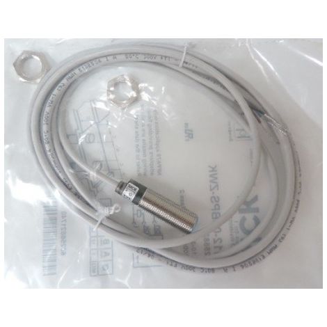 Détecteur de proximité inductif M12 Ø 12mm forme courte dist. commutation 4mm noyable IP67 SICK 6025682
