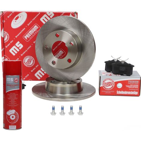 DISCHI E PASTIGLIE FRENO POSTERIORI SET AUDI A6, ALLROAD 1.8-3.0 02.97-08.05 201002600 (1/4)