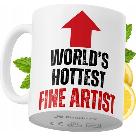 Tazza per un artista, divertente e umoristica, per caffè e tè, con grafica e testo divertenti, ideale per compleanni, onomastici e festività. Tazza premium per occasioni speciali, per casa, ufficio, l (1/5)