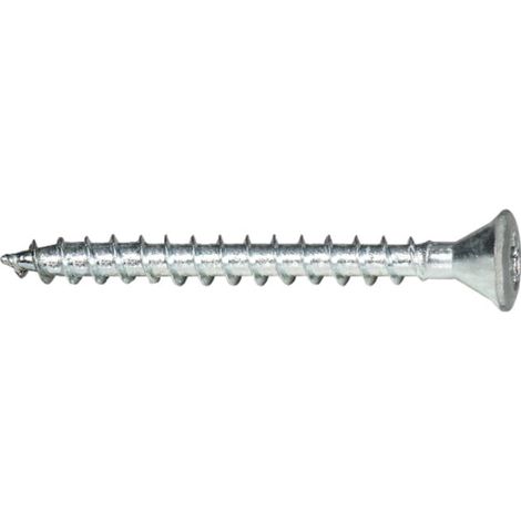 Schachtel mit 1000 Pozi Din/Ref Vlox Senkkopf-Holzschrauben Ø3,5x17mm, verzinkt + geschmiert – Celo
