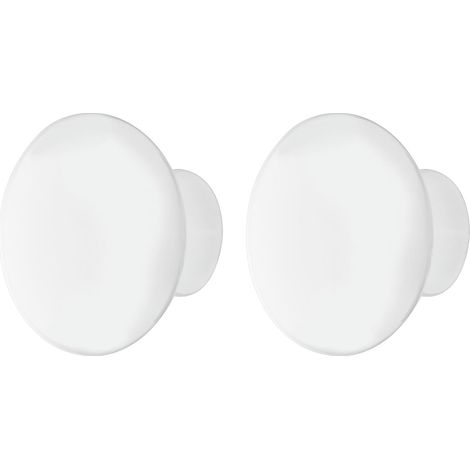 2x Bouton de tiroir porcelaine céramique 37 mm avec vis Meuble Vintage Antique Style Porte Poignée Commode Armoire Maison (1/3)