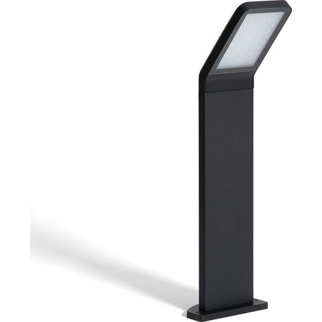 Balise Extérieure LED 9.5W en Saillie sur Pied 50cm Aluminium Legacy Noir (1/5)