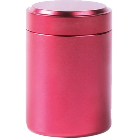 Contenant Café Thé Sucre - Contenant Étanche En Acier Inoxydable Noir - Pour Cuisine Armoire Ou Plan De Travail - 80 ml