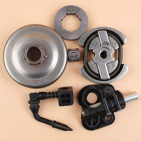 Kit de tambour d'embrayage à pignon .325 pour tronçonneuses Poulan 1950, 2150, 2175, 2250, etc. (1/5)