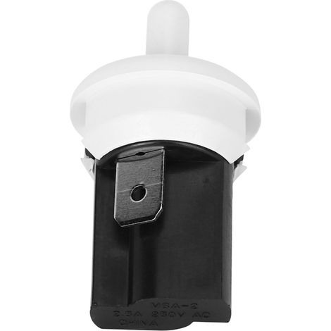 5 Interrupteurs Momentanés pour Lumière de Réfrigérateur PBS‑35 3A 250V AC Normalement Ouverts (1/5)