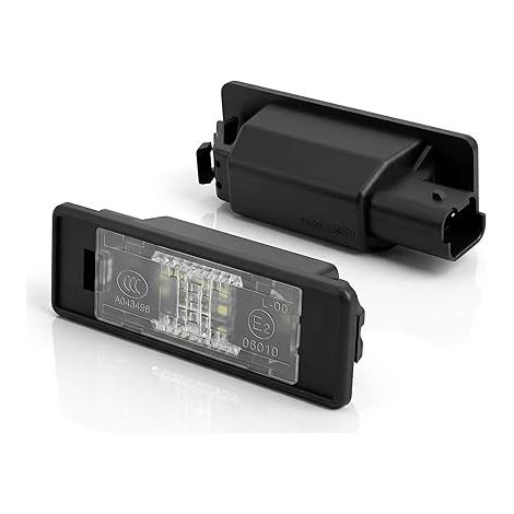 Led Plaque Immatriculation 208 Noir (1/5)
